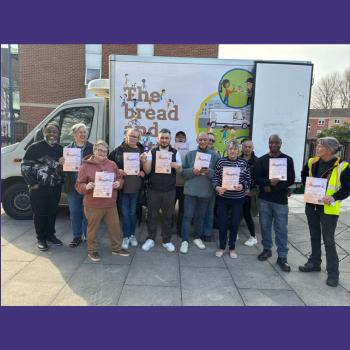 Zion Centre volunteers with The Bread and Butter Thing