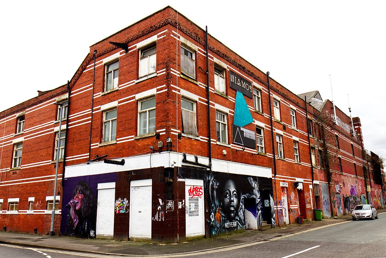 The outside of the NIAMOS, formerly the NIA Centre